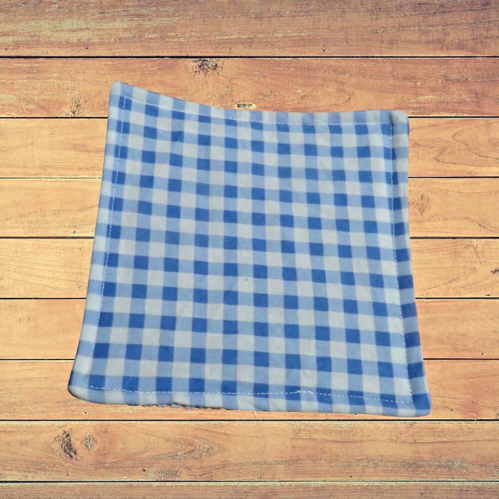 Jar Gripper, Handmade Jar Opener, Blue Gingham